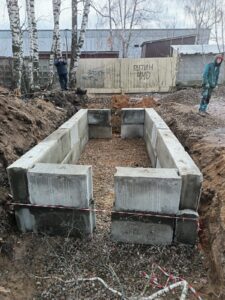 монтаж горизонтального заземлителя